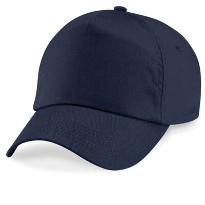 Berretto blu scuro con visiera