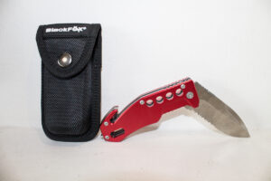 Coltello Tattico Rescue Black Fox Alluminio