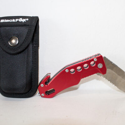 Coltello Tattico Rescue Black Fox Alluminio