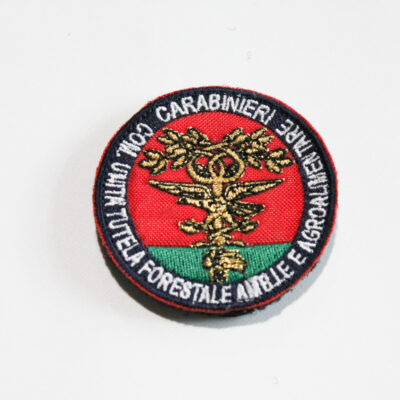 Patch Toppa Ricamata con Velcro Carabinieri Comando Unità Tutela Forestale Ambientale