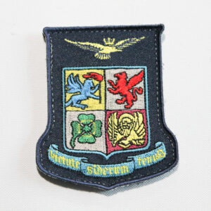 Patch Ricamata con Velcro Logo Aeronautica Militare