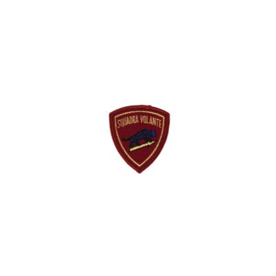 Patch Toppa Polizia di Stato Squadra Pantera Volante Ricamata