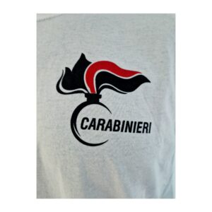 T-shirt Carabinieri Bianca in cotone - immagine 2
