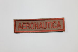 Patch Ricamata con Velcro Aeronautica SABBIA TAN