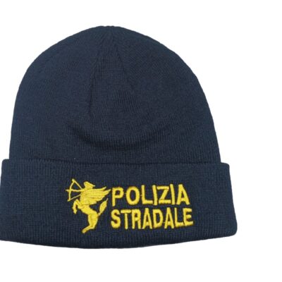 Berretto tipo lana polizia stradale Polizia di Stato