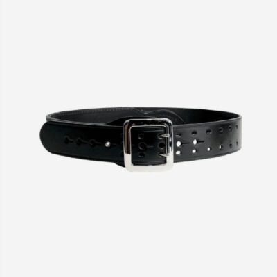 CINTURONE IN PELLE NERO Taglia M