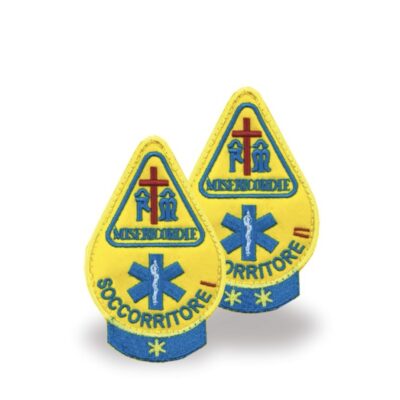 PATCH A GOCCIA CON GRADO e VELCRO