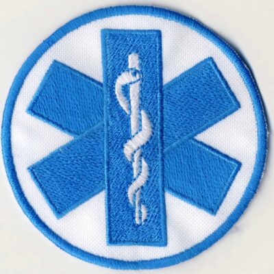 Croce Esculapio patch