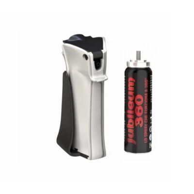 Spray peperoncino da cinturone Jubileum 360 bianco ricaricabile