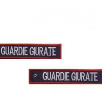 Portachiavi Porta Chiavi a Nastro Guardie Giurate Prodotto Italiano
