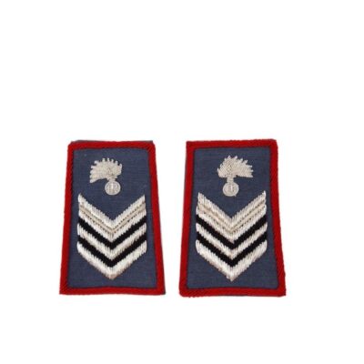 Tubolari Brigadiere Carabinieri ricamati azzurri
