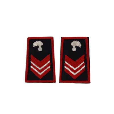 Tubolari Appuntato Scelto Carabinieri ricamati neri