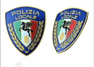 Patch toppa 3D Polizia Locale
