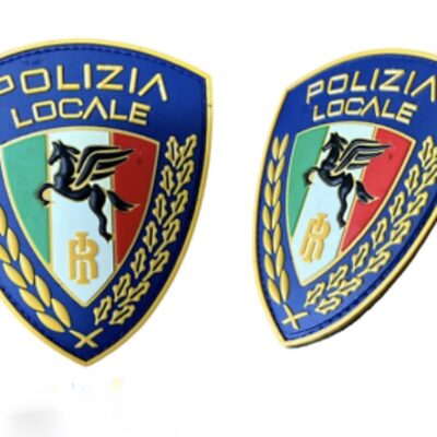 Patch toppa 3D Polizia Locale