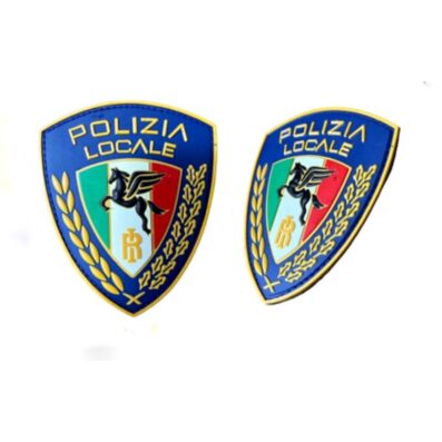 Patch toppa 3D Polizia Locale