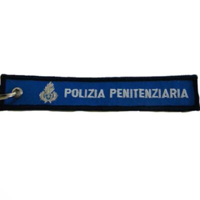 PORTACHIAVI IN STOFFA RICAMATO