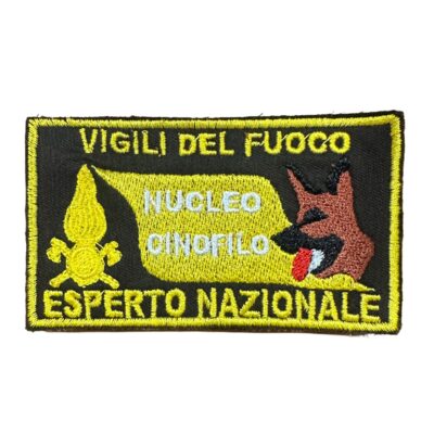 PATCH VVFF - NUCLEO CINOFILO . ESPERTO NAZIONALE
