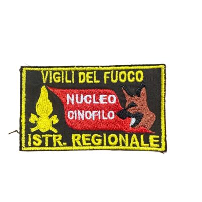 PATCH VVFF NUCLEO CINOFILO ISTR.REGIONALE