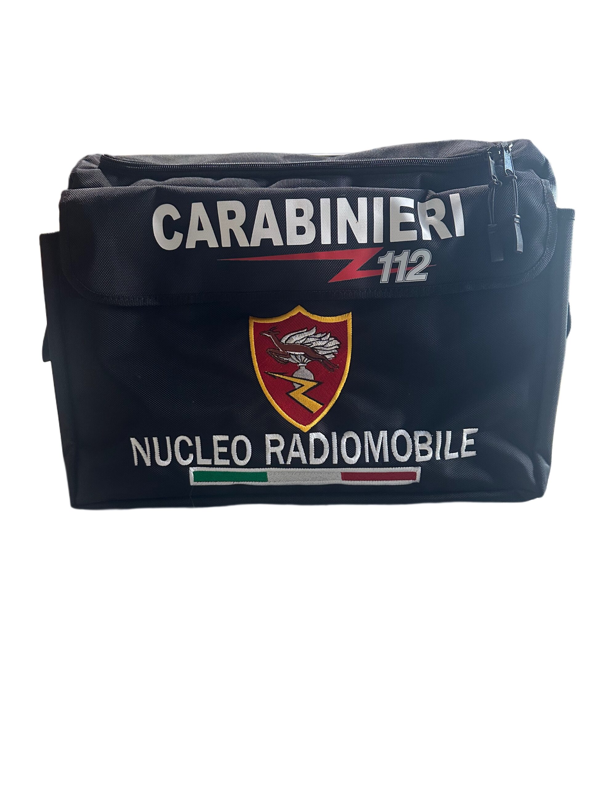 Borsone Carabinieri Radiomobile Con Logo e Tricolore in Ricamo