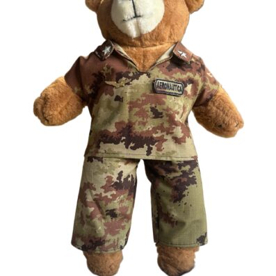 Peluche in mimetica Aeronautica Militare