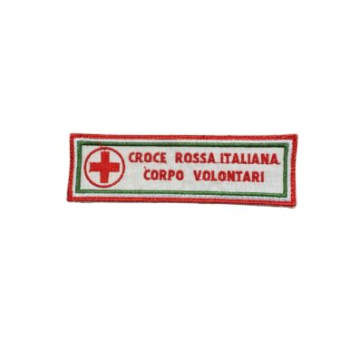 Patch Croce Rossa Corpo Volontari