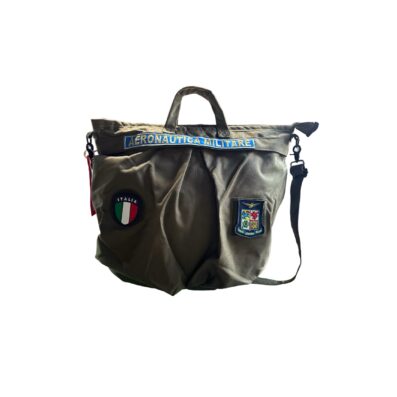 Borsa con Scritta in Ricamo Aeronautica Militare