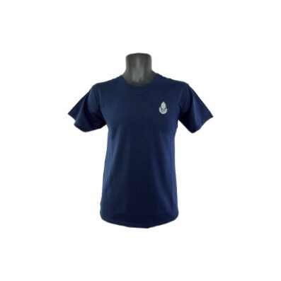 T-shirt Polizia Penitenziaria blu in cotone