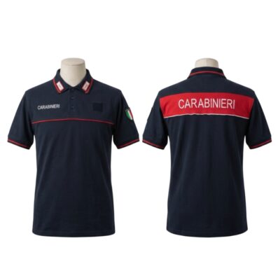 Polo manica  corta in Cotone Carabinieri NUOVO MODELLO